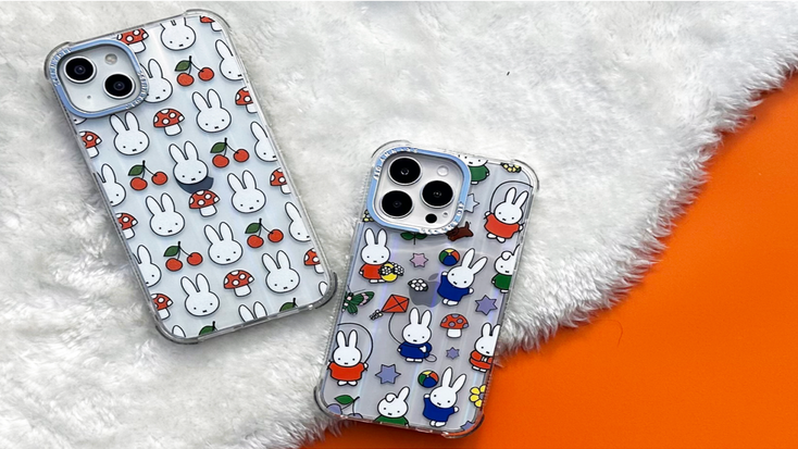 Two Miffy phone cases. Two Miffy phone cases.