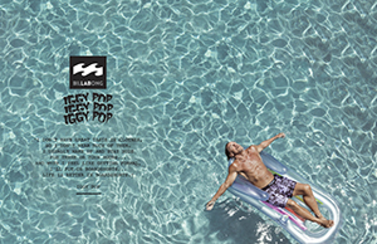 Billabong Goes Punk with Iggy Pop Billabong Goes Punk with Iggy Pop