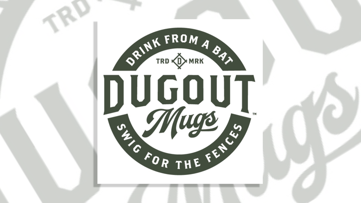 The Dugout Mugs logo.