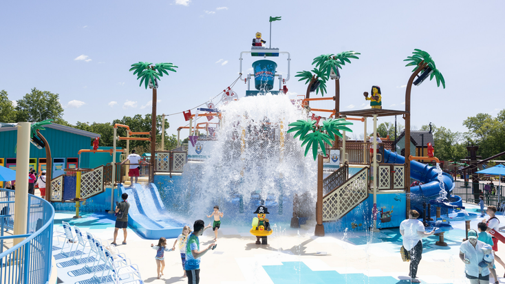 The LEGO City Water Playground. The LEGO City Water Playground.