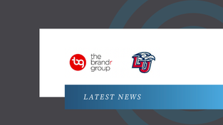 The Brandr Group/Liberty University logos.