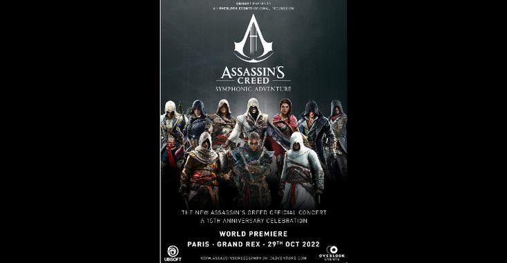 Official poster for “Assassin’s Creed” Symphonic Adventure