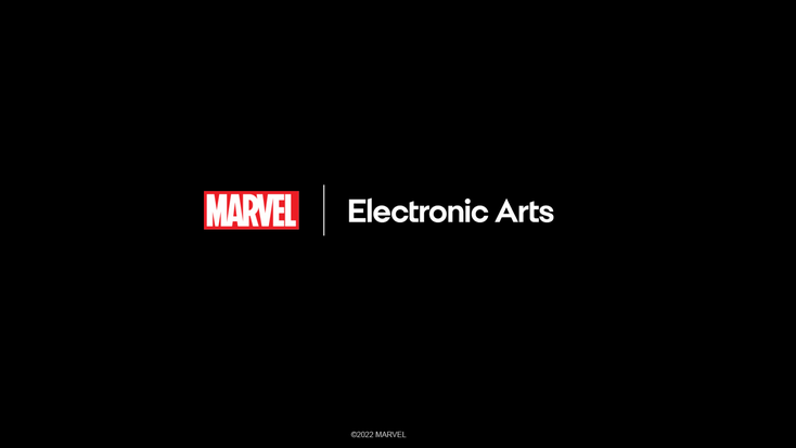 Promotional image for the Electronic Arts and Marvel partnership.