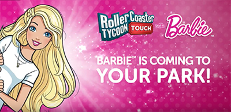 Barbie Heads to 'RollerCoaster Tycoon'