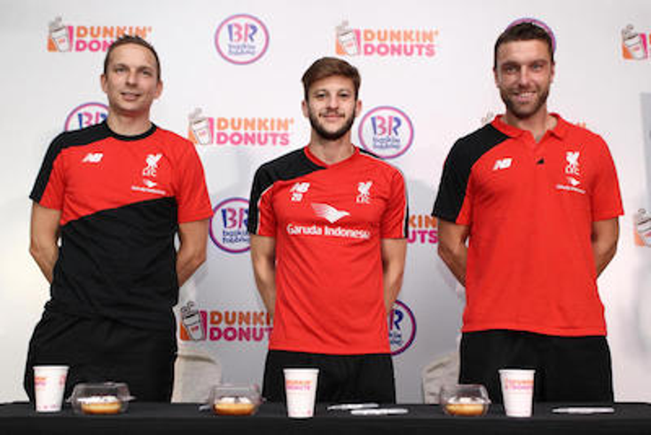 Dunkin' Hosts Liverpool FC Event Dunkin' Hosts Liverpool FC Event
