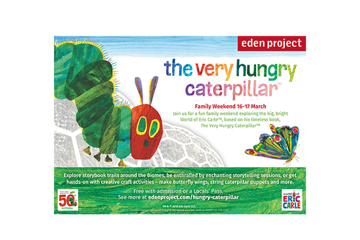 Caterpillar to Bloom at The Eden Project Caterpillar to Bloom at The Eden Project