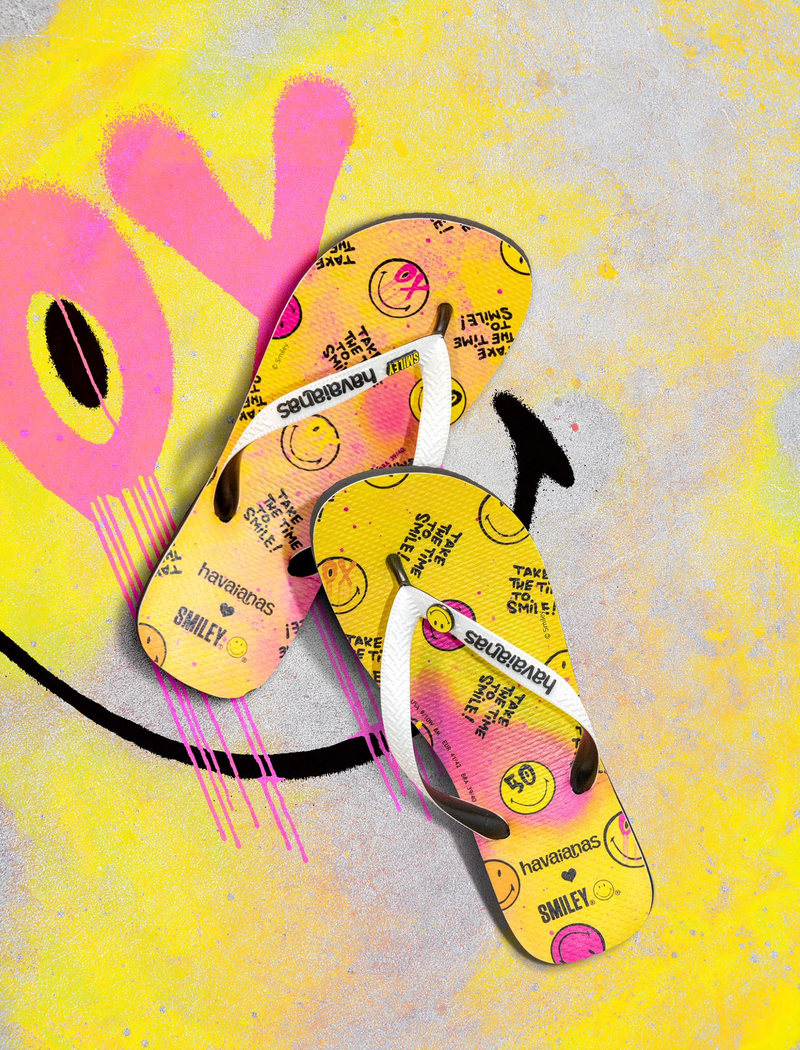 The Smiley Company for Havaianas. The Smiley Company for Havaianas.