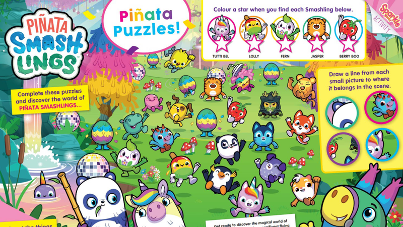 Piñata Smashlings magazine