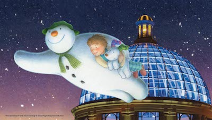 Snowman Heads to Intu Trafford Centre Snowman Heads to Intu Trafford Centre