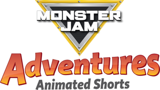 Promotional image for “Monster Jam Adventures Animated Shorts."
