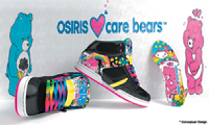 AG Properties and Osiris Launch Care Bear Shoes in 2015