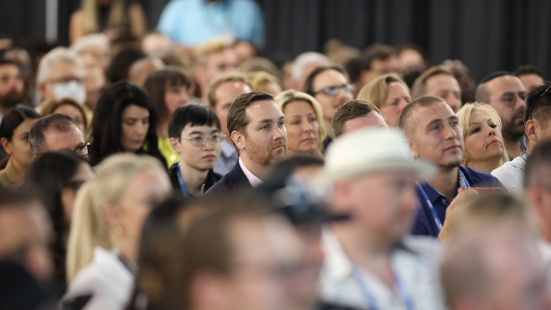 The audience for Licensing Expo 2022’s keynote on Day 2. The audience for Licensing Expo 2022’s keynote on Day 2.