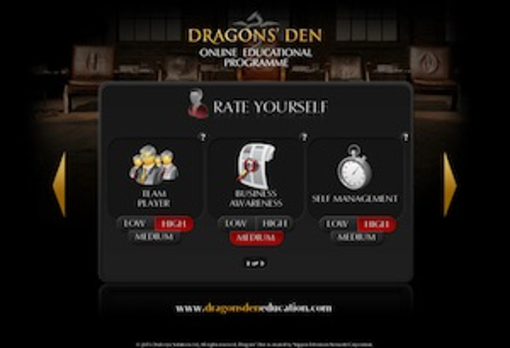‘Dragons’ Den’ Trains Entrepreneurs