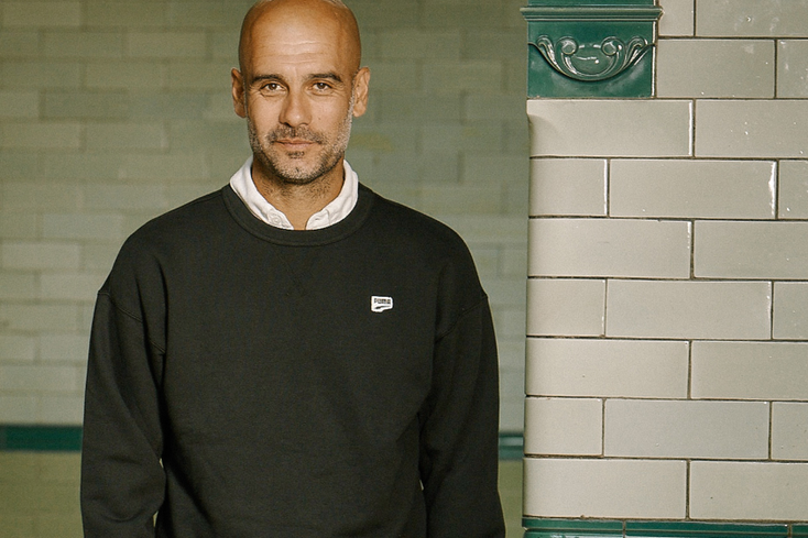 PUMA Signs Manchester City Manager Pep Guardiola