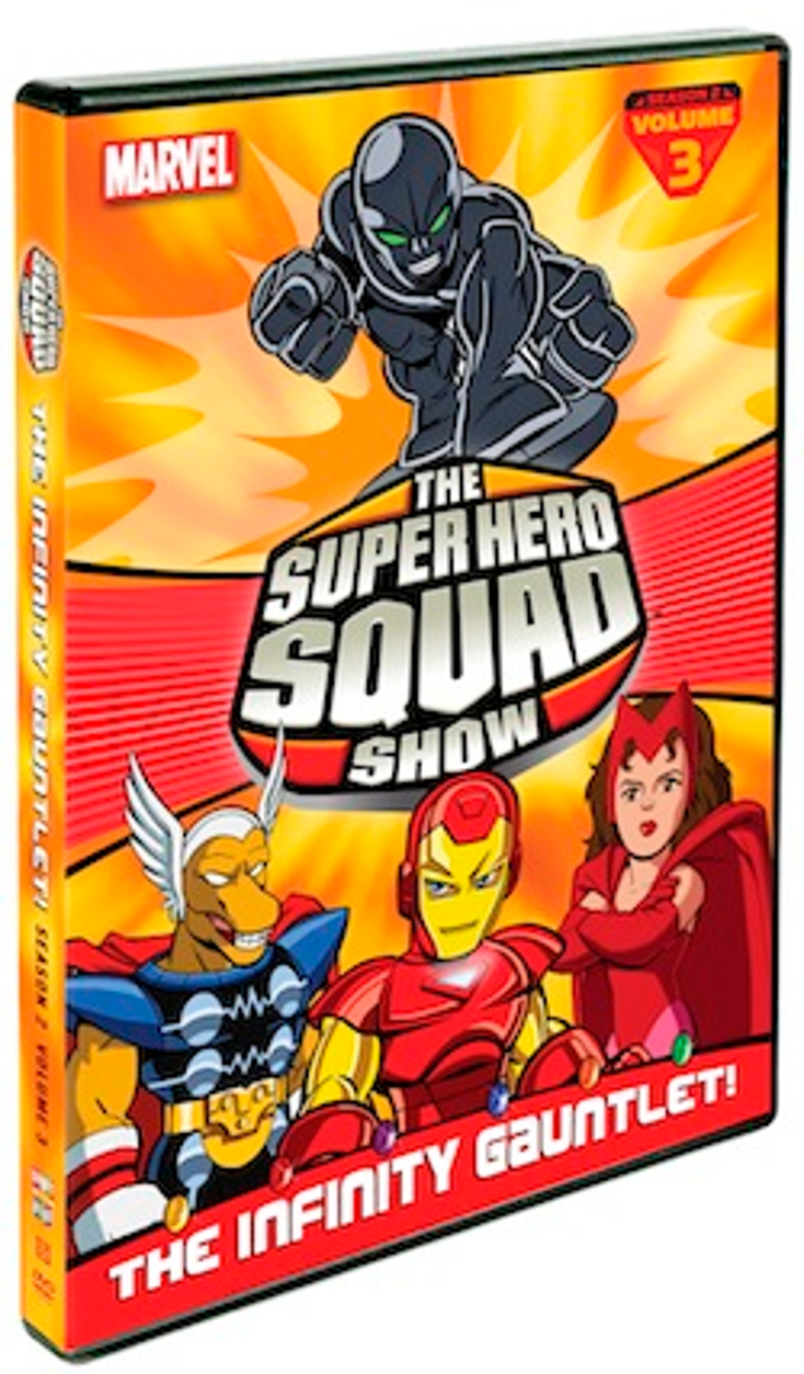 Marvel Adds Super Hero Squad DVD Marvel Adds Super Hero Squad DVD