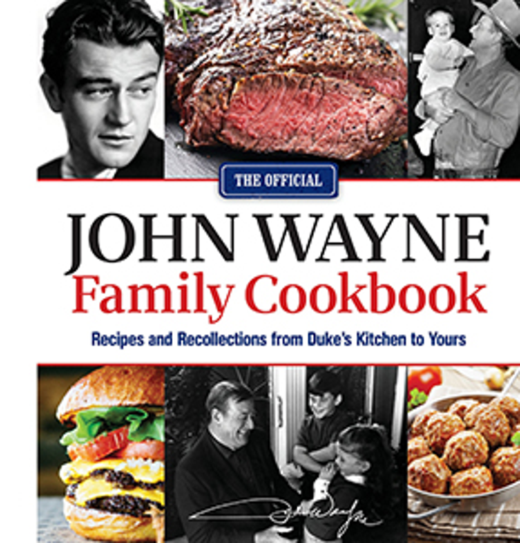 John Wayne Launches Second Cookbook John Wayne Launches Second Cookbook
