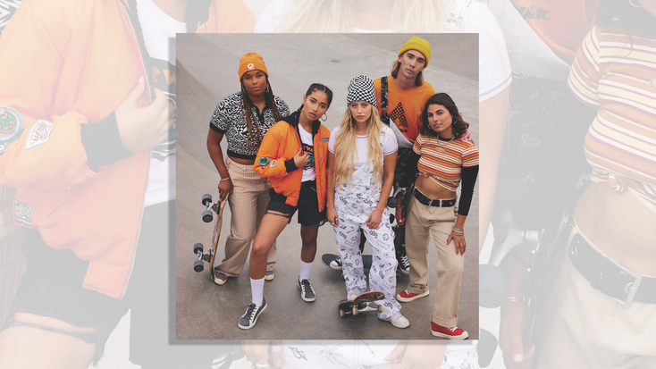 Models showcasing looks from the Forever 21 x Airwalk collection. Models showcasing looks from the Forever 21 x Airwalk collection.