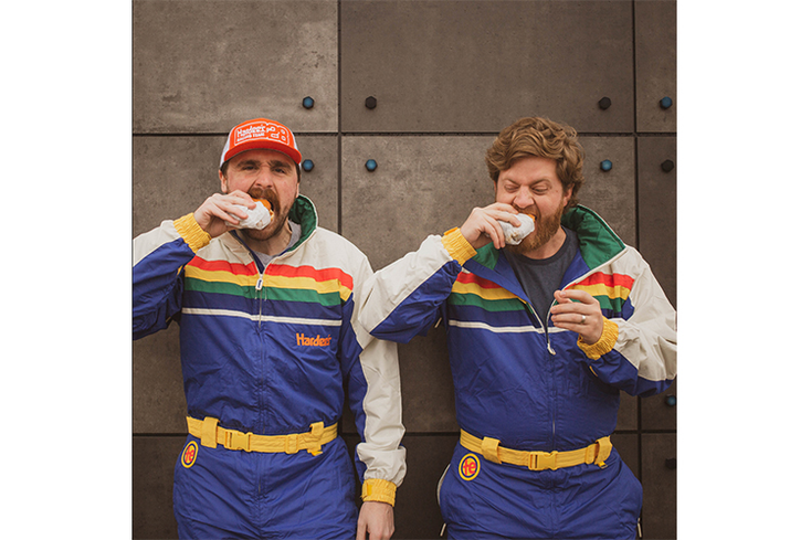 Hardee's Suits Up with Tipsy Elves Hardee's Suits Up with Tipsy Elves