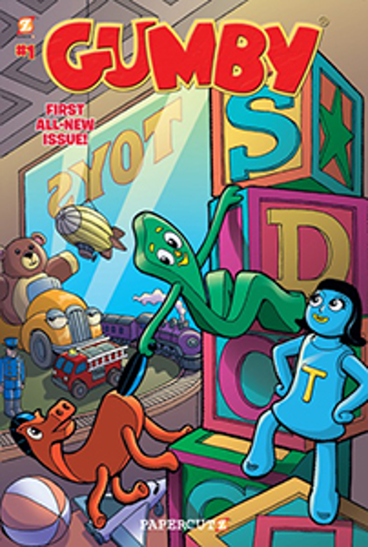 Gumby Heads to Comics Gumby Heads to Comics
