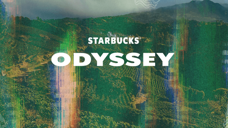 Promotional image for Starbucks Odyssey.