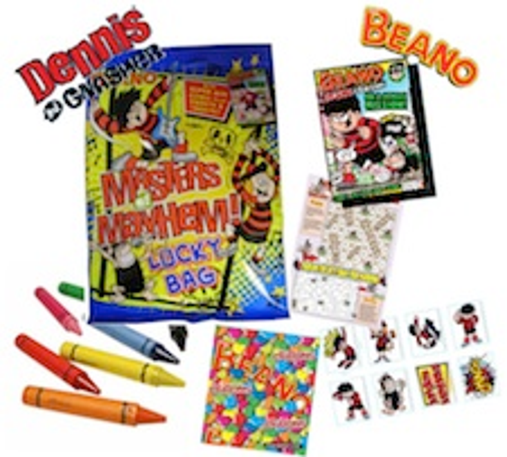 The Beano Fetes 75th with Goody Bag