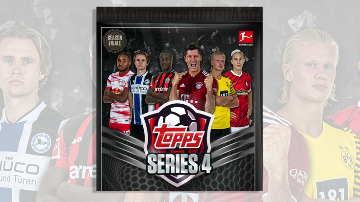 Packaging for Topps Series 4 - 21/22 Bundesliga NFT Cards.