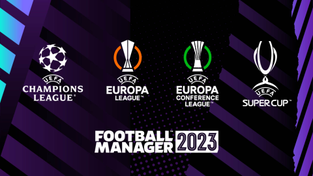 Logos for UEFA Club Competition events.