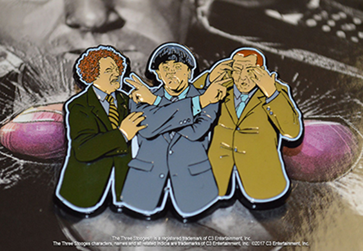 C3 Crafts Three Stooges Pins C3 Crafts Three Stooges Pins