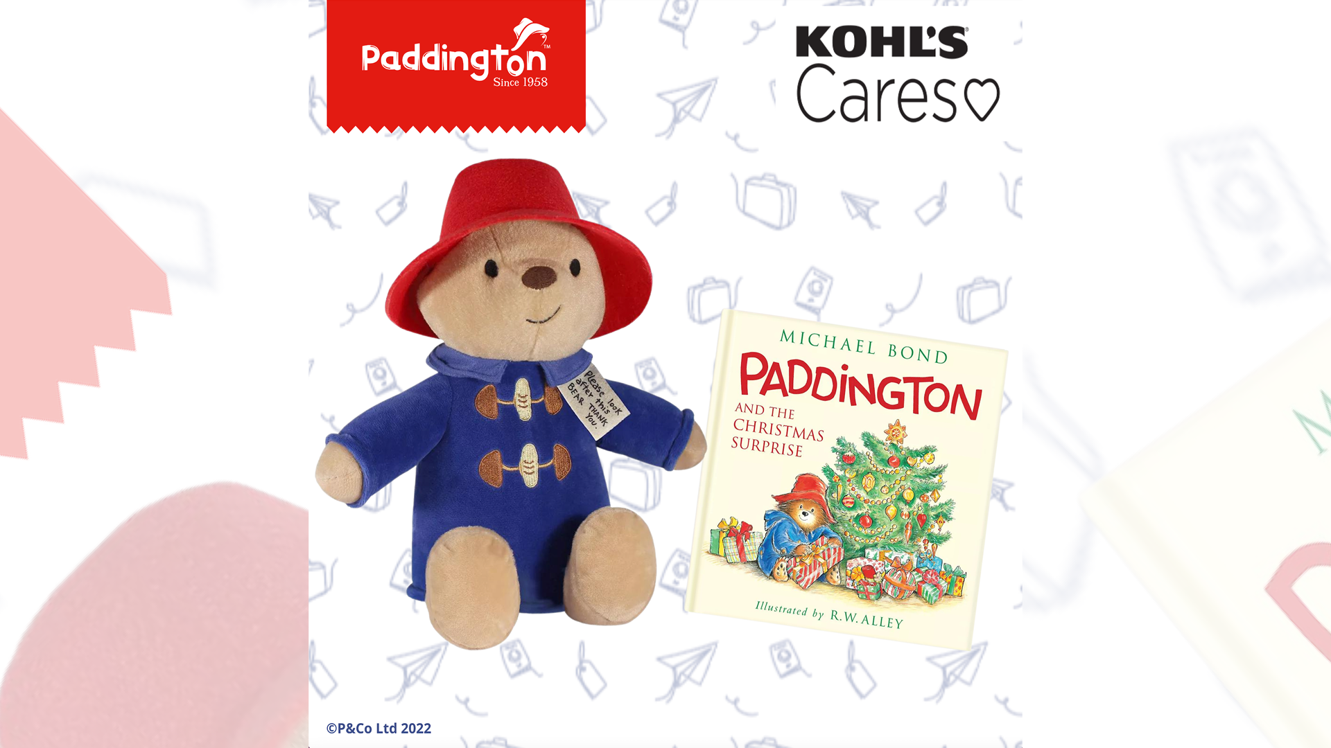 Kohls Cares Paddington Bear