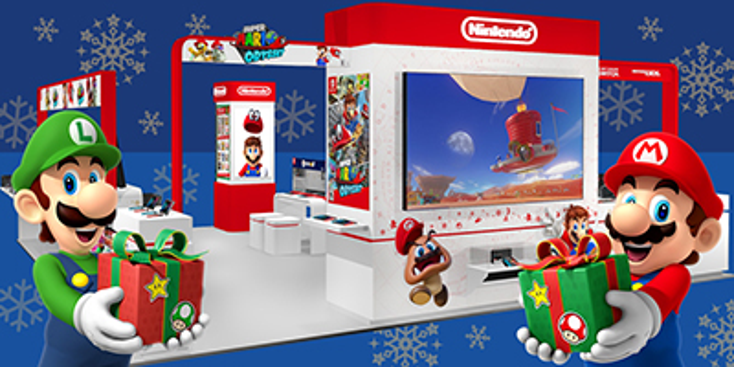 Nintendo Powers Up Holiday Pop-Ups Nintendo Powers Up Holiday Pop-Ups