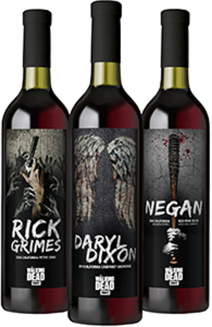 'The Walking Dead' Moves into the Wine Aisle