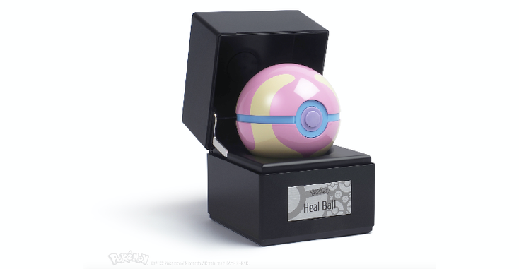 A Pokéball from The Wand Company A Pokéball from The Wand Company