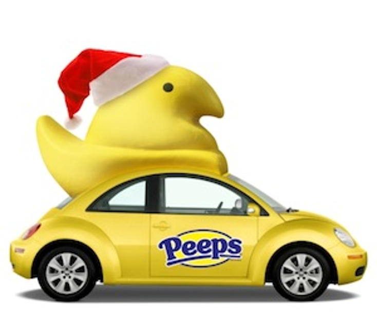 Peeps Taps Volkswagen for Promotion Peeps Taps Volkswagen for Promotion