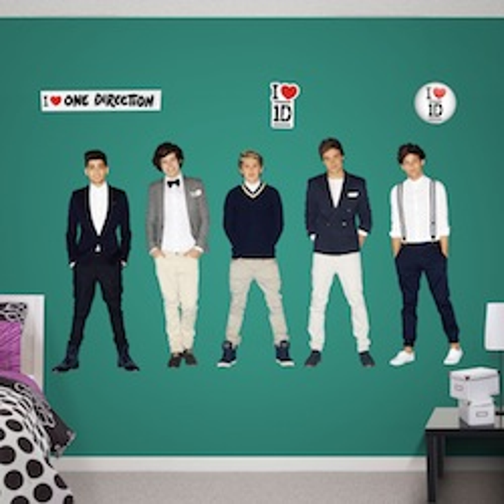 Fathead Releases 1D Wall Graphics Fathead Releases 1D Wall Graphics