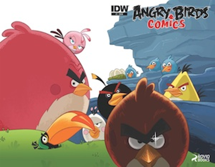 IDW Drafts Angry Birds Comics