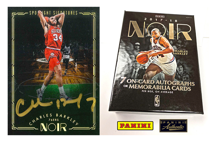 Charles Barkley Inks Autograph Card Deal Charles Barkley Inks Autograph Card Deal