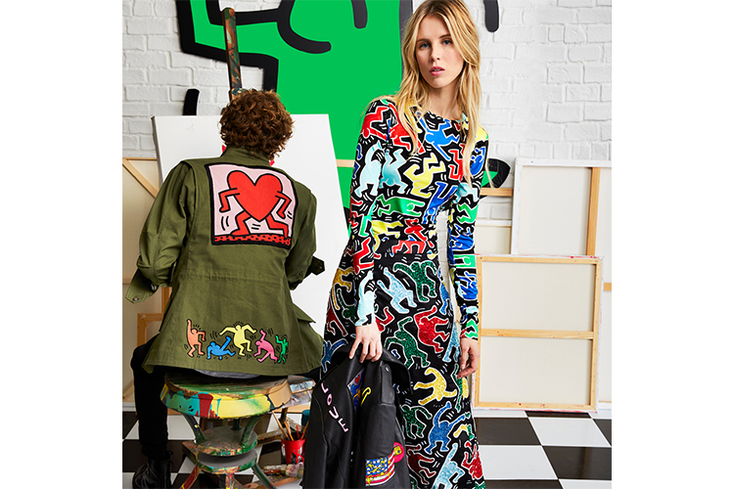 Alice + Olivia Adds Keith Haring