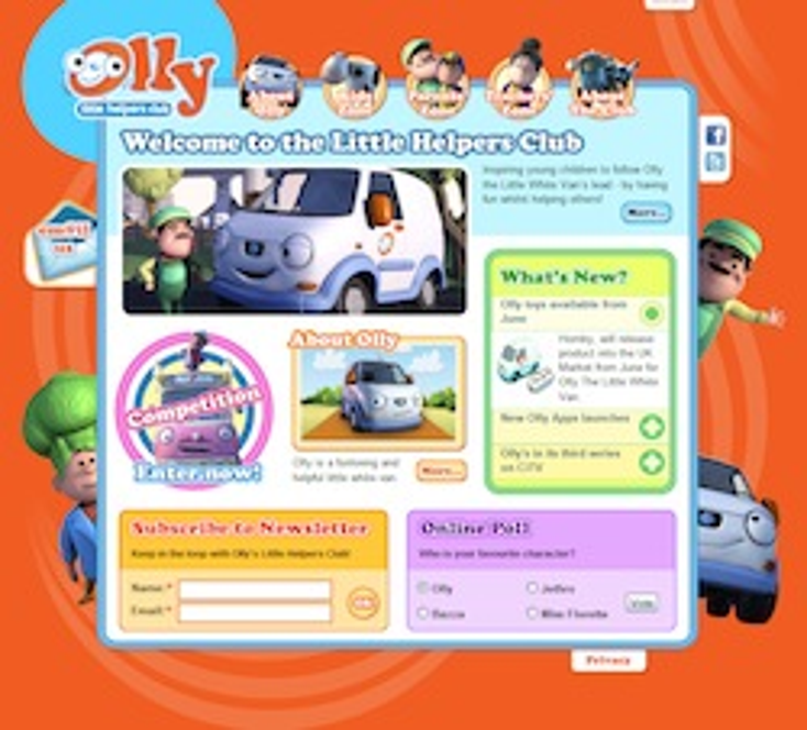 Olly Drives into U.K. Schools Olly Drives into U.K. Schools