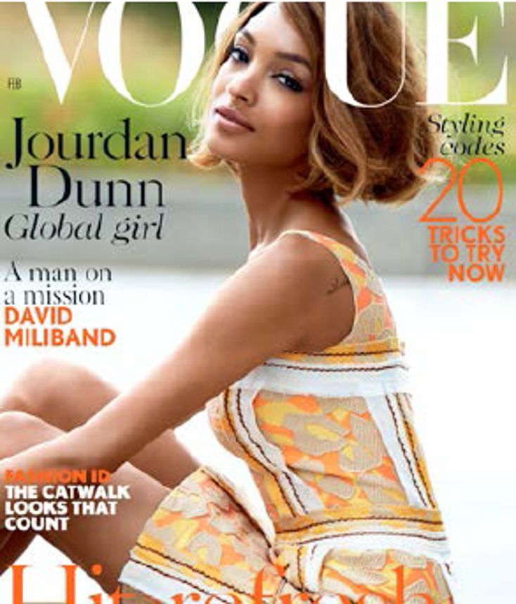Jourdan Dunn Taps Fluid World for Apparel Jourdan Dunn Taps Fluid World for Apparel
