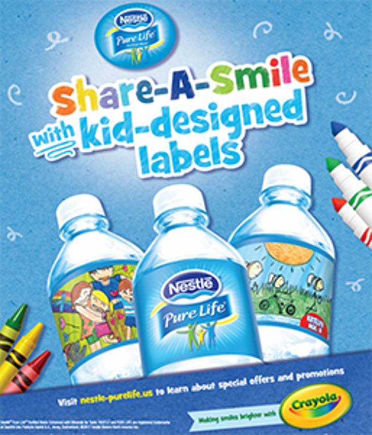 Nestlé Pure Life Teams with Crayola Nestlé Pure Life Teams with Crayola