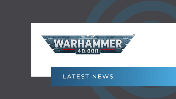 "Warhammer 40,000" logo.