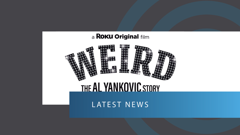 Banner for “Weird: The Al Yankovic Story.”