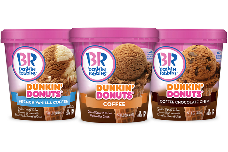 Dunkin’ Donuts Flavors Baskin-Robbins