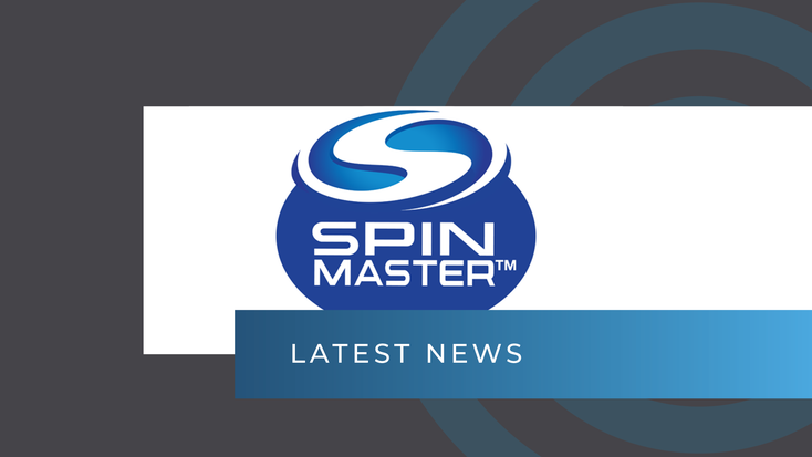 Spin Master logo. 