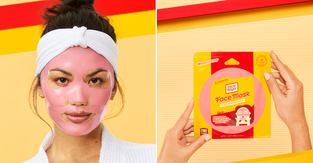 The Oscar Mayer Bologna face mask