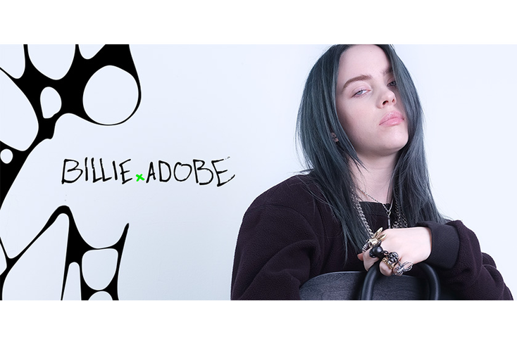Adobe Dreams Up Partnership with Billie Eilish