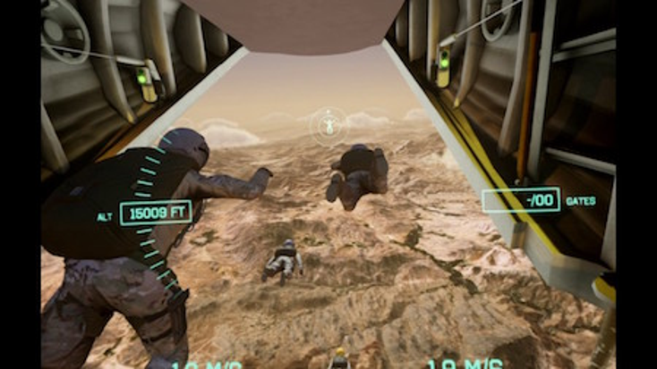 Air Force Parachutes onto PlayStation