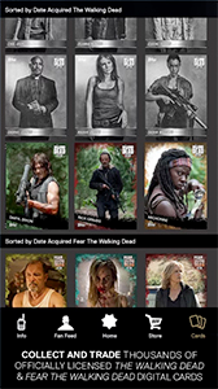 AMC Teams for ‘Walking Dead’ Cards