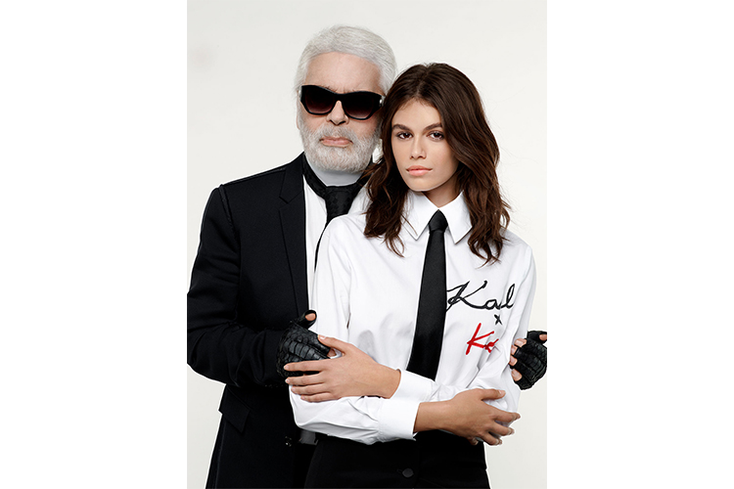 Kaia Gerber Brings Model Mayhem to Karl Lagerfeld Kaia Gerber Brings Model Mayhem to Karl Lagerfeld