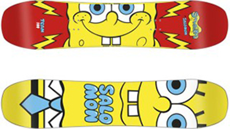 SpongeBob Shreds with Salomon SpongeBob Shreds with Salomon